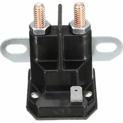 Interruttore relè solenoide di avviamento universale a 3 poli Stens per tosaerba Mtd Nuovo, GU.B/buono (1/5)