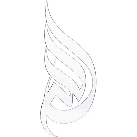 Autocollant mural miroir 3D épaissi acrylique, décoration adhésive pour décoration intérieure, couleur argent avec colle EVA. (1/5)