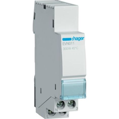 Hager Ferndimmer EVN011 dimmer nero universale 300W