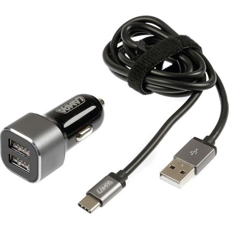 Kit 2 In 1 Usb Type-C - Fast Charge - 12/24V (1/4)