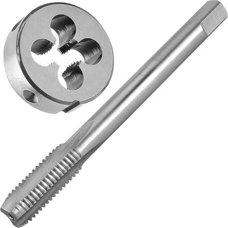 Jeu tarauds et filières - 1 pièce, M7,5x0,5, HSS, pour métal (1/5)