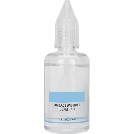 30ml Dissolvant pour Ruban Adhésif de Perruque, Décolle-colle Rapide pour Extensions et Dentelle de Perruque (1/5)
