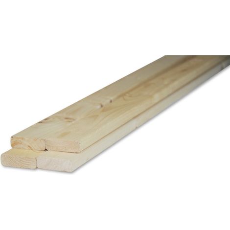 listello in abete piallato 15 x 45 x 1000 mm