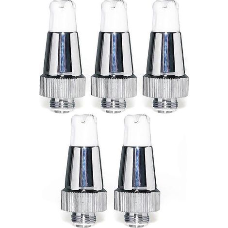 5 piezas de cabezal calefactor cerámico de segunda generación mejorado, herramienta de calentamiento rápido compatible con rosca 510 (1/5)