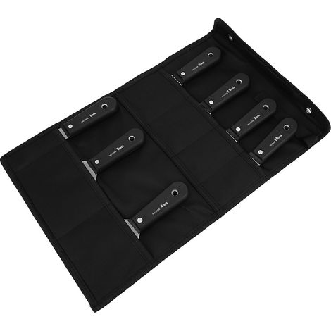 Ensemble de 7 couteaux à mastic portables, lame de 1 à 5 pouces, spatule murale, couteau à plâtrer pour la construction