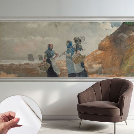 Carta da parati autoadesiva - impermeabile - murale da parete - decorazione murale - Costa serena 250x104 cm (1/5)