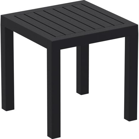Tavolo Costa - Resina impermeabile - 45 x 45 x 45 cm - Crema