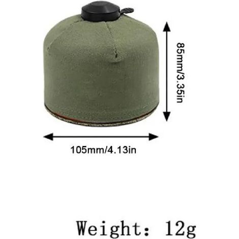 Étui de rangement extérieur pour réservoir d'essence, housse de protection antichute pour bidon d'essence, sac de rangement camouflage pour réservoir de bouteille, boîte à mouchoirs pour camping et pi (1/5)
