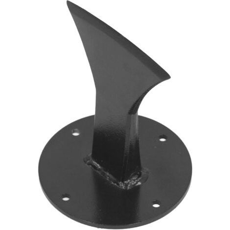 Fendeuse de Bois de Chauffage en Acier de Construction Haute Résistance, Fendeuse de Bûches Manuelle pour Petit Poêle à Bois et Cheminée (Noir) (1/5)