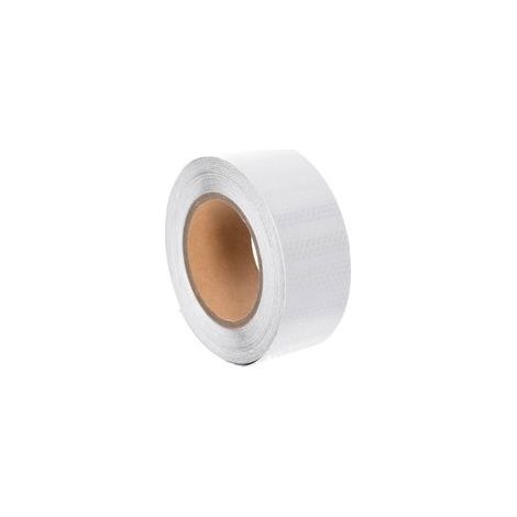 Weißes reflektierendes Klebeband, 5 cm x 20 m, PVC-Crezuo