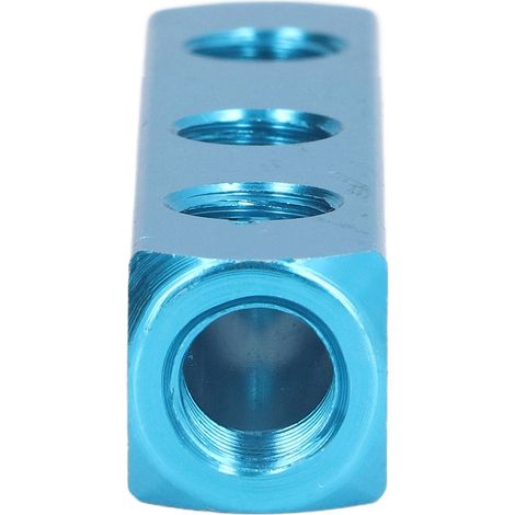 Distributeur pneumatique à collecteur en aluminium, équipement automatisé, bloc de distribution d'air AL-3 (1/5)