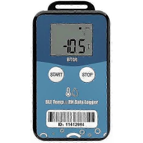 Enregistreur de données de température et d'humidité Bluetooth BT06 Mini avec capteur interne de 32 000 points (1/5)