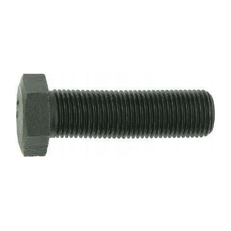 Vis à tête hexagonale M10x120 10.9 noires DIN 933 50 pièces. (1/5)