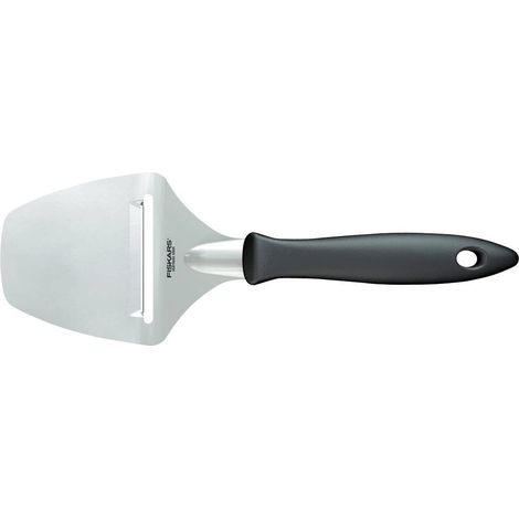 Fiskars Affetta-Formaggio con Lama in Acciaio Inossidabile, Plastica/Acciaio Inox, Lunghezza: 21,5 cm, Essential, Nero/Argento, 1065587 (1/5)