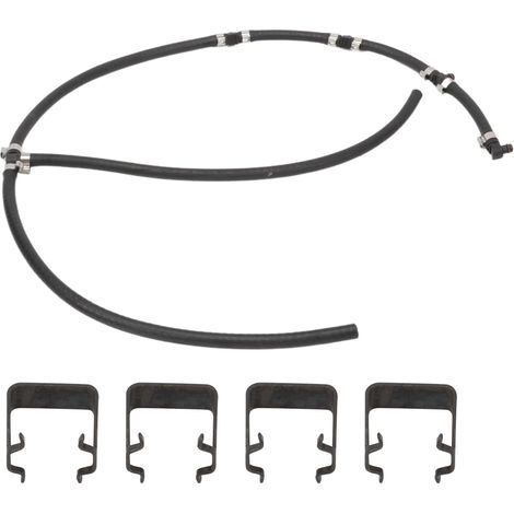 Anwendbarer Diesel-Einspritzdüsen-Rücklaufschlauch für Vauxhall Opel Astra Corsa Meriva 55578366 (1/5)