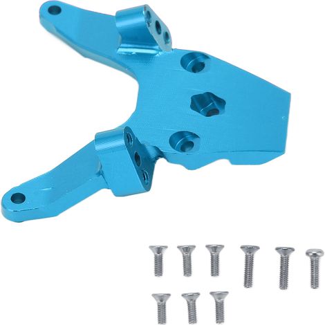 Frontstoßstangen-Upgrade-Teile aus Aluminiumlegierung für LOSI 1/18 Mini T 2.0 2WD RC-Truck, blau (1/5)