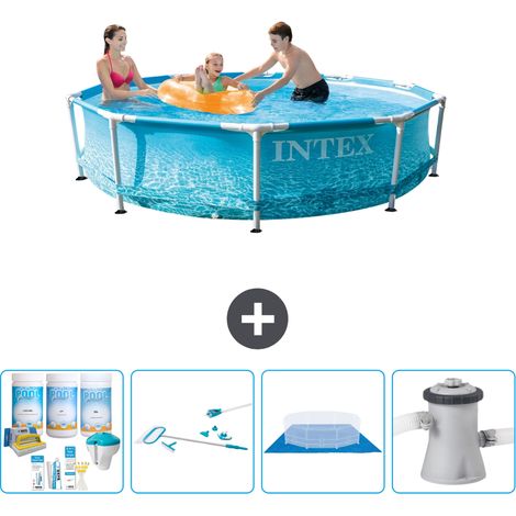 Intex Piscine Tubulaire Ronde - 305x76 cm - 5-pièces  S20968 (1/5)