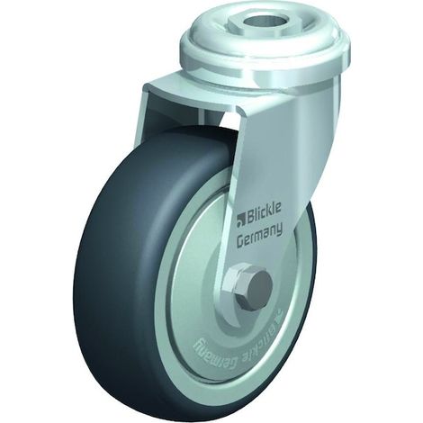 Roulette de manutention LRA-TPA - pivotante - 70 kg - 100 x 25 mm - BLICKLE (1/4)