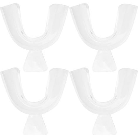 Gouttière Dentaire - En Silicone Souple - Anti-Bruit - Pour Bruxisme Nocturne - 4 Pièces (1/5)