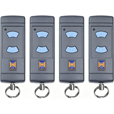Hörmann HSE2-868 Émetteur Portatif/Télécommande pour Porte de Garage, Gris lot of 4