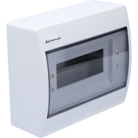 Quadro di distribuzione per montaggio superficiale RN-8 N+PE wave IP40 E-P 7.2 0561 (1/3)