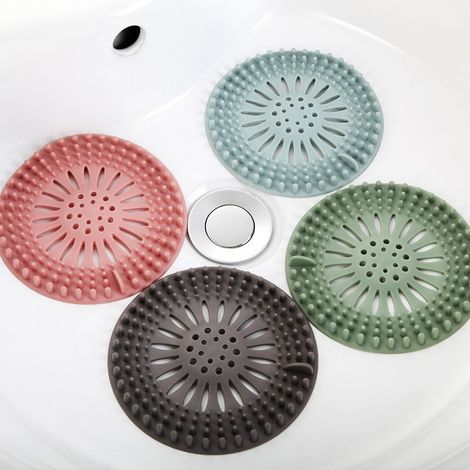 Copertura per scarico a pavimento del bagno in 4 pezzi (1/4)