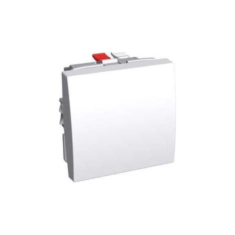 Va et vient 16A blanc polaire type 45 (45X45mm) ALTIRA SCHNEIDER ELECTRIC ALB44051 (1/2)