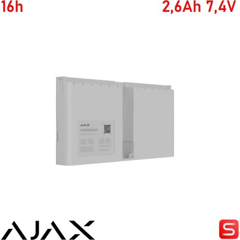 149035 - Superior - Superior Internal Battery (16h) - color white - Ajax seguridad profesional