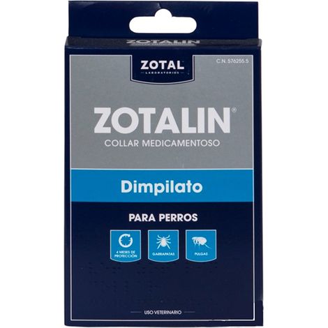 Collana antiparassita di zotalin per cani (1/5)