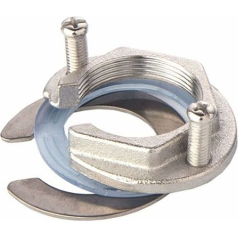 Edelstahl-Befestigungsmuttern-Set zur Verhinderung des Lösens von Küchen- und Badezimmerarmaturen, 32-mm-Einloch-Mutternverbinder