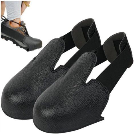 Couvre-Chaussures De Sécurité avec Embout en Acier, Couvre-Chaussures Anti-écrasement pour Lieu De Travail, avec Sangle Réglable, pour Hommes Femmes (1/5)