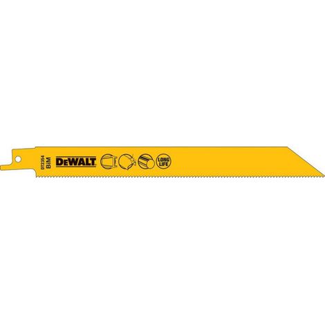 Dewalt Säbelschneide 203x1,4mm S1122EF Metall /5 Stück.