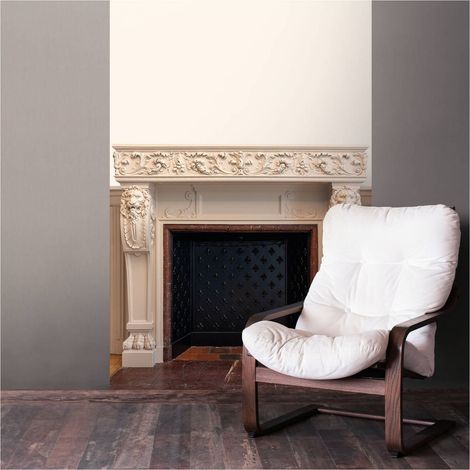 Photo wallpaper wall Profhome 786601 hot embossed non-woven wallpaper textured 3D matt beige black cream 1,59 m x 2,8 m (1/5)