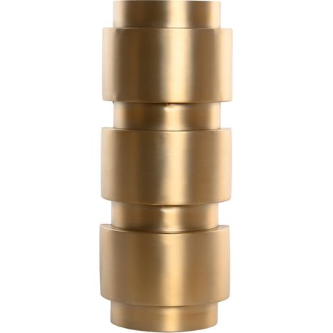 Lampara Aplique Acero Patinado 15X18X39 Mate (1/5)