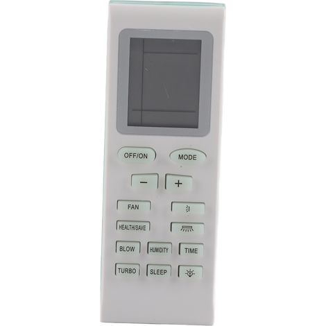 Remote control, air conditioner controller. Long-distance use for home, hotel, office, and residential applications. (1/5)