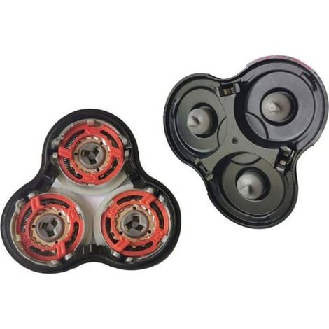 Tete De Rasoir De Rechange - Pour Rasoirs Electriques Philips Series 9000 S9911 S9731 S9711 S9511 RQ12 RQ10 - Lot De 1 (1/5)