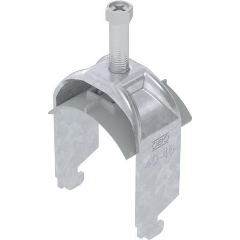OBO Bettermann Abrazadera de estribo 2056 40-46mm Acero cincado en caliente, 1187238