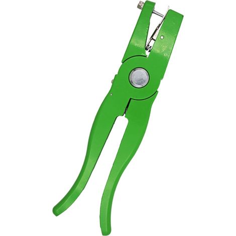 Pince à pose de boucles auriculaires en alliage d'aluminium, applicateur d'étiquettes pour bovins, porcins, caprins et ovins (1/5)