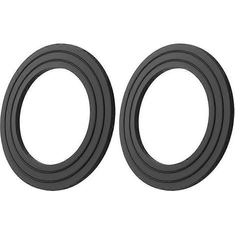 Lot de 2 pompe de vidange pour lave-linge filtre joint WH11X29539 pour GE GFQ14ESSN1WW GFW450 Plug Seal Ring (1/5)