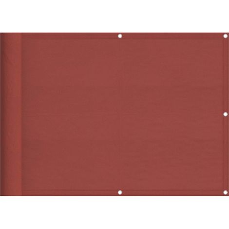 Maison Exclusive - Paravento Balcone Terracotta 75x1000 cm 100% Poliestere Oxford