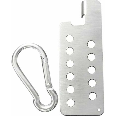 Cadenas de porte portable avec boucle, adapté à une utilisation à domicile, en voyage et à l'hôtel, dimensions 83 cm.