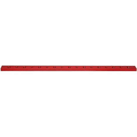 450 mm T-Nut-Gehrungsschiene aus Aluminiumlegierung für Heimwerkerprojekte, rot