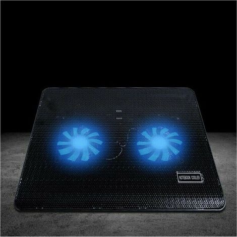 Support De Base De Refroidissement Pour Pc Portable 2 Ventilateurs Usb S2 (1/5)