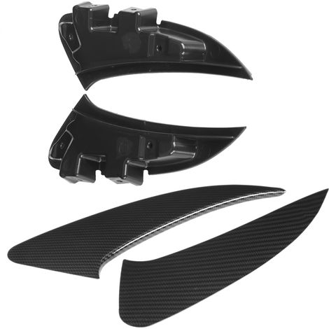 2 Sorties Déflecteur d'Air Pare-Choc Arrière Fibre Carbone Remplacement Mercedes Benz CLA C118 CLA35 CLA45 AMG 2020-2021 (1/5)