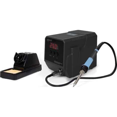 Velleman – Station de soudage 90W – Température réglable 50-480°C – Écran LED – Élément chauffant céramique pour chauffe rapide