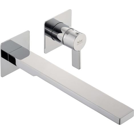 Kronenbach Krona 2.0 Waschtisch-Wandarmatur Ausladung 24 cm inkl. Grundkörper (1/5)