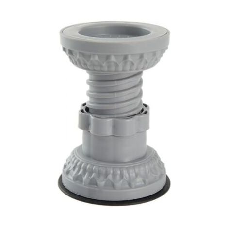 Lot de 4 patins réglables en caoutchouc pour machines à laver, tapis anti-vibrations, pied anti-vibrations universel (1/5)