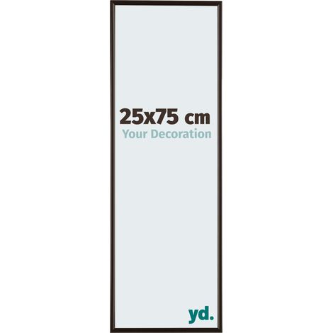 yd. - Cadre photo 25x75 - Anthracite - Plastique - Evry