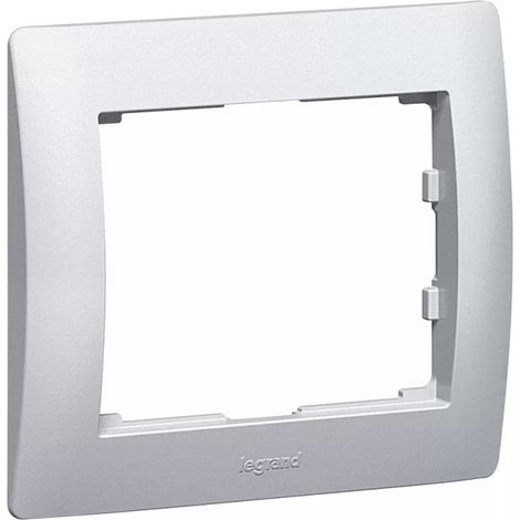 Legrand Rahmen 1-Fach Galea Soft Aluminium 771301 (1/2)