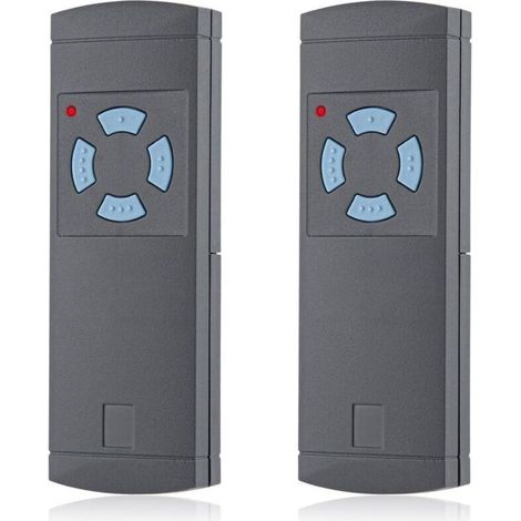 2-teilige Garagentor-Fernbedienung für Hörmann HS4-868, HSE2-868, HSM4-868, kompatibel mit Hörmann Blue Buttons 868,3MHz Garagentor-Fernbedienung (1/5)